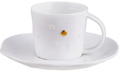 Dining Mix & Match kleine Tasse mit Unterteller - Räder Design