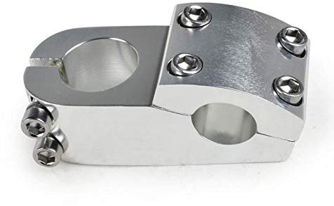 SENQI MTB BMX DH FR Cykel nedförsbacke stam 22,2 × 28,6 × 50 mm aluminiumlegering cykel kort stam svart och silver tillgänglig