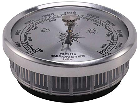 Samnuerly Barometer mit Thermometer, Hygrometer, Wetterstation, Luftdruck, misst Einfachheit, einfache Ablesung