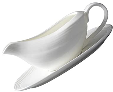 PRETYZOOM 1 Set Saucenbecher 160ml WeißE Keramik soßEnkanne Multifunktionale soßEnschüSsel FüR KüChe Ostern Thanksgiving Und Alltag