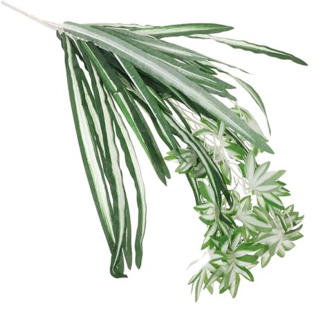 Yardenfun Garden Fake Plant Decor Realistic Simulation Hanging Plant Ornament for Home Wall Decoration Use Versatile Greenery Accent for Offices and Commercial Spaces