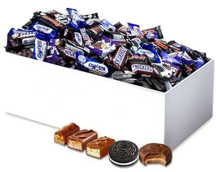 Capico Cookies Mix Box mit Snickers, Mars, Milky Way (2kg) ca. 150 Teile