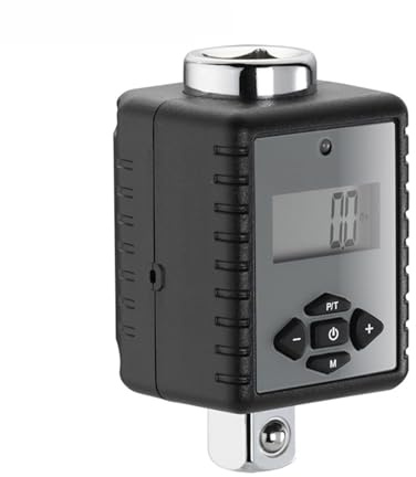 Hookurity Digitaler Drehmomentschlüssel, 1/2 Zoll, 2-200 Nm, verstellbar, elektronischer Drehmomentschlüssel, professionell, Fahrrad, Auto, Reparatur HT2680-2685 (17-340 Nm mit Adapt)
