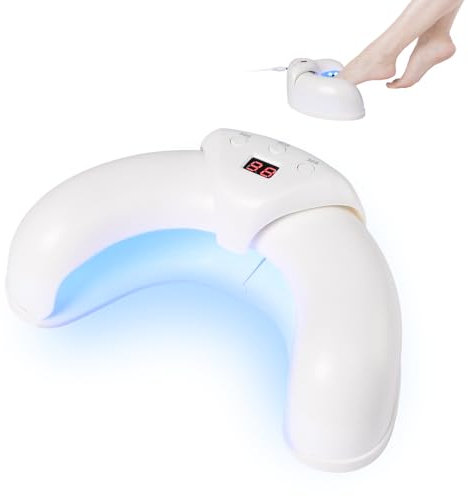 Pumwoy Aparato de Tratamiento Láser Micosis Uñas, Hongos de Uñas de los Pies Limpieza y Reparación de Uñas Láser de Hongos en las Uñas, Dispositivo de Tratamiento de Hongos en las Uñas 7minutos al día