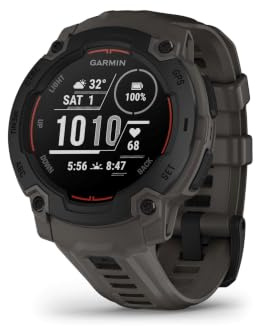 Garmin Instinct E 45mm [renewed] – GPS-Multisport-Smartwatch, 0,9 Display, bis zu 16 Tage Akkulaufzeit, 70+ Sport-Apps, GarminCoach, Navigtionsfunktion, Gesundheitsfunktion [Generalüberholt]