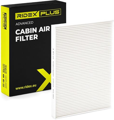 RIDEX PLUS 424I0003P Innenraumfilter Pollenfilter Höhe: 29 Breite: 207 Länge: 282 Kompatibel mit VW Golf 4 Schrägheck 1J1 Golf 5 Schrägheck 1K1 POLO 9N Caddy III Kombi 2KB, 2KJ, 2CB, 2CJ, BMW