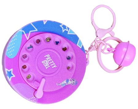 Retro Manivela Comunicador Juguete Portátil Alivio del Estrés Spinner Niños Hogar/Oficina/Viaje Multicolor Vintage Comunicación Gadget