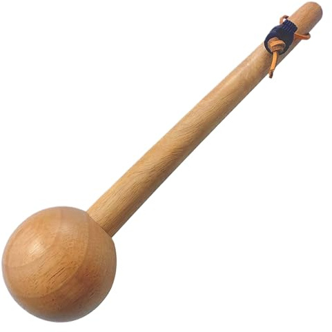 Wisylizv Rubberwood baseballhandske hammare – 31 cm massiv trähammare | form- och konditioneringsverktyg med repspännen | Kompakt tillbehör för spelare, tränare, tonåringar och vuxna