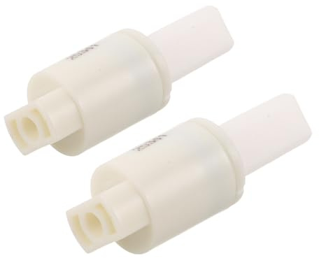 SEWACC 2 Ammortizzatori Sedile Wc a Chiusura Ammortizzata 24mm Sinistro e Destro, Accessori Bagno Silenziosi per Sostituzione Cerniere Sedile Water, Kit di Riparazione Facile per Sedili