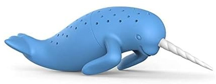 Genuine Fred SPIKED Narwhal Tea Infuser, Silicone