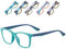 Musivon Gafas Luz Azul Niños de 3 a 12 Años Gafas Para Computadora Protección Ocular Para Infantiles Niños y Niñas