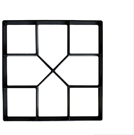 LIANYG Gehweg Schablonen Neue Bodenpfad-Hersteller-Form Betonform Wiederverwendbare DIY Pflasterung haltbar for Garten Rasen Betonformen (Color : 2)