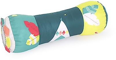 Miniland 97331 Krabbelrolle für Babys mit Details zur Sinnesanregung. Für 6 bis 12 Monaten. Kollektion Feel to Learn.