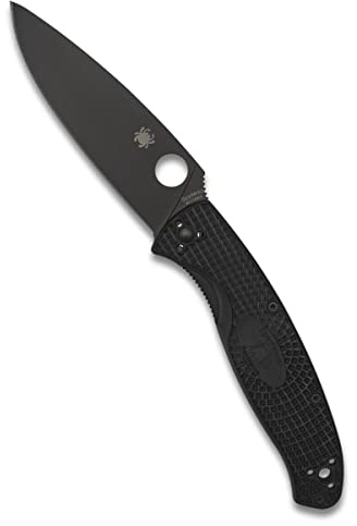 SPYDERCO COUTEAU RESILIENCE TOUT NOIR, 11 cm