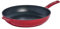 Made In Cookware - Enameled Cast Iron Skillet - Red - Exceptional Heat Retention & Durability - Professional Cookware France - Induction Compatible