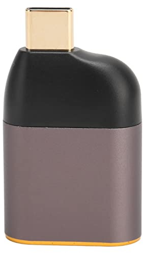 HEITIGN Adaptateur USB C vers Displayport USB C Mâle vers Mini DP Femelle Adaptateur USB C vers Mini Displayport Adaptateur USB C vers Displayport 8k 60hz en Alliage D'aluminium Plug and