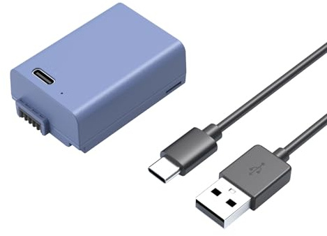 SMALLRIG EN-EL25 1250mAh USB-C Battery for Nikon Z30/Z50/Z fc-4333 | 1250mAh with 1.75H Fast Charging, for Nikon Z30, for Z50, for Z fc, Compatible with Nikon MH-32 Charger