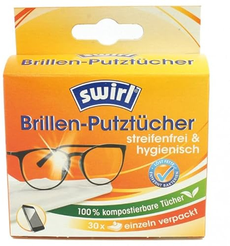 Swirl Glasses Cleaning Tissues, 30 Stück