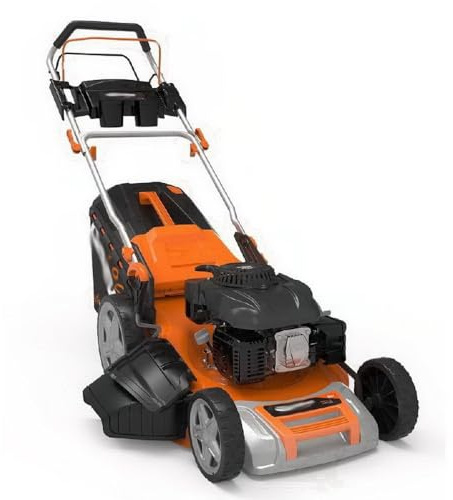 Daewoo Cortacésped Gasolina DLM5100SP – 173 CC, 3,3 kW (4,4 HP), Ancho Corte 508 mm, Autopropulsado, Bolsa 65 L, Altura Corte 25‑75 mm 700.156