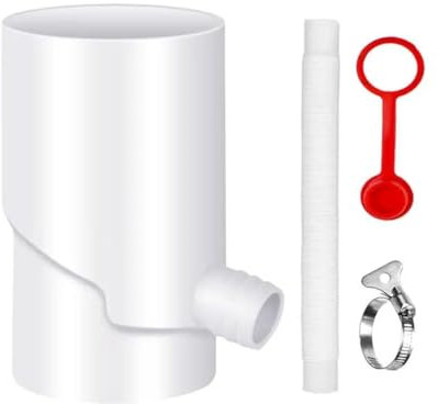 Osmond Rainwater Collection Kit UV Weatherproof Rain Diverter Kit Portable Rain Barrels to Collect Rainwater C