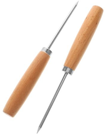 OFFSCH Tritaghiaccio in Acciaio Inox 2 Pezzi, Piccozze Multifunzionali per Bar e Ristoranti, Utensili da Cucina Ergonomici per Cocktail e Bevande Fredde