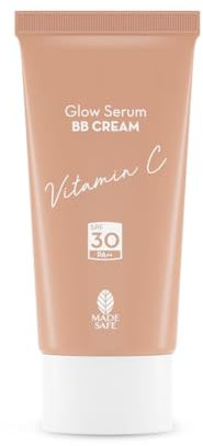 Glo.w Serum BB Cream with Vitamin C & Turmeric | Long Lasting Natural Coverage | SPF 30 PA++ Sun Protection| Lightweight & Hydrating - 25 g (Pack of 1)