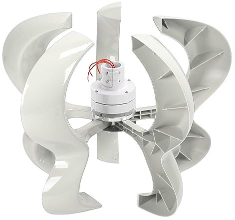 Wind Kit, 600W 5 Nylon Fiber Generator with Hoop Mounting, for Wind-Solar Hybrid Power Generation (24V)