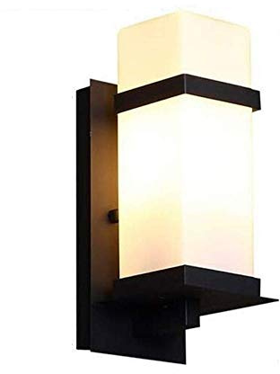 GWJKG Lampe Murale European Personality a Parete Esterna, per Balcone Lampada da Giardino Villa Impermeabile Semplice Illuminazione Decorativa Moderna (E27) Luminaires Extérieurs