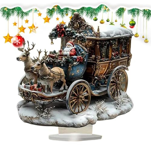 Presepe natalizio 2D, ornamento natalizio con base, decorazione religiosa per scrivania, mensola, davanzale, caminetto, tavolo, casa, donne e uomini