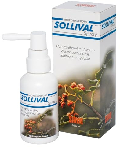 SIRVAL SOLLIVAL Spray – Spray Intimo Delicato per Freschezza e Comfort Quotidiano Femminile – Formula Lenitiva per Mucose Sensibili – Uso Quotidiano – 50 ml