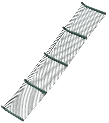 TOKIDNY Clôture Miniature Verte pour Jardin et Modélisme Accessoires Micro Paysage Barrière Réaliste pour Décor Train et Projet DIY