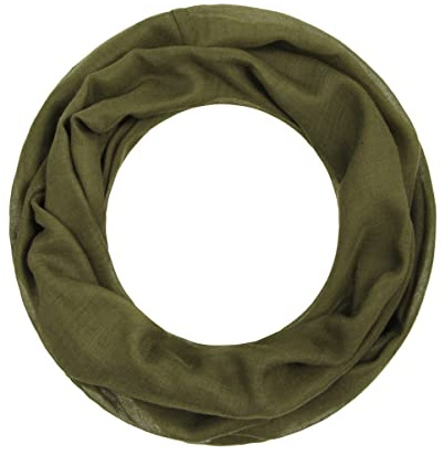 Majea Damen Loop Schal Alice – Leichter Ganzjahres-Schlauchschal schmal unifarben – 160x50cm Weicher Indoor & Büro Loop mit Viskose