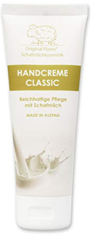Florex Handcreme Classic - Reichhaltige intensive Pflege mit Schafmilch 75 ml
