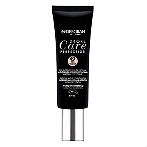 Deborah Milano, 24Ore Care Perfection Extreme Wear Foundation Spf20 Nr.0 Fair Rose, 30 ml.