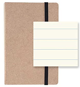 ATOMA Notizbuchsystem - Alain Berteau - A6 - Recyclingkarton - Liniert