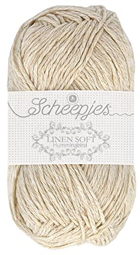 Scheepjes - Scheepjes 613 Leinen Soft Garn - 10x50g