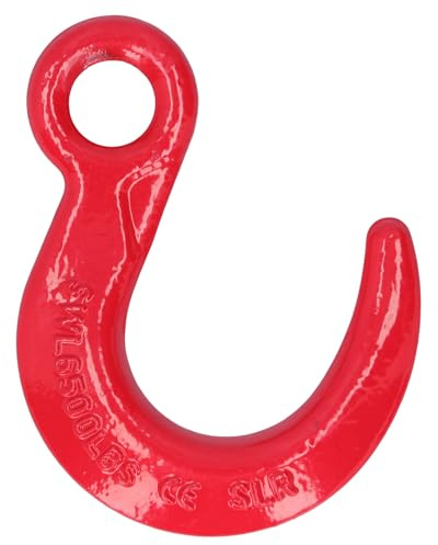 6500lb Swivel Hooks Heavy Duty Swivel Lifting Hook Kranhaken mit Großer Öffnung für Industrie, Schiff, Gebäude