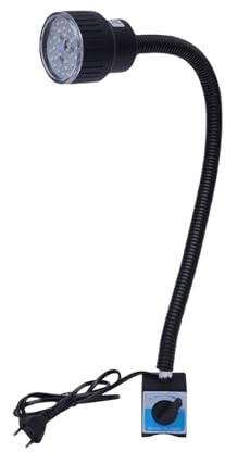 Magnetisches Arbeitsleuchte, Flexible Schwanenhals LED Licht, 10W, IP42, 360° Werkstattlampe mit 36 Lampenperlen & Magnetfuß für Industrielle Beleuchtung