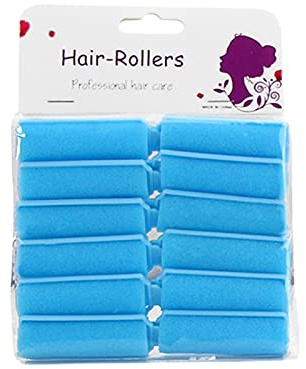 Skumpapiljotter - papiljotter, inga värmekrullare | 10-pack skumpapiljotter, flexibla papiljotter utan värme, kort medellångt hår, lätt att använda