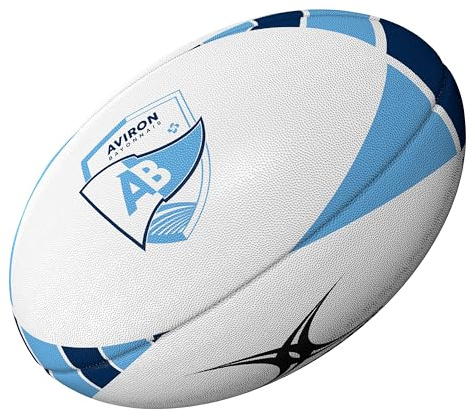 Gilbert Ballon de Rugby Bayonne - Collection Officielle Aviron Bayonnais