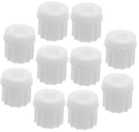 DIYEAH 10pièces Fournitures Pour Hachoir à Viande Accessoires Pour Hachoir à Viande Électrique Tubes à Farce Pour Saucisses Avec Vis Et Poussoir