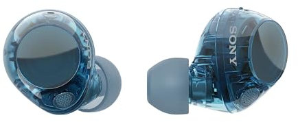 Sony WF-C710N Auricolari True Wireless con Noise Cancelling, leggeri, controlli touch, connessione multipoint, IPX4, batteria fino a 40 ore, ricarica rapida, iOS e Android - Glass Blue
