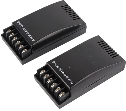 ACOGEDO Crossover de 2 Vías para Coche, 2 uds., con Potencia de 300W, Carcasa de ABS, Separación de Sobrecorriente y Frecuencia para Sistemas de Altavoces de Vehículos