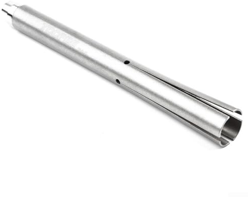 Herramienta de pedalier de bicicleta de acero inoxidable a presión removedor de rodamientos para bielas de extracción de eje de bicicleta mantenimiento de marco de bicicleta 21 cm plata