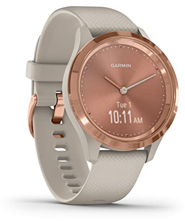Vivomove 3S Light Sand Silicone with Rose Gold Hardware