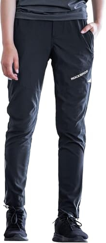 ROCKBROS Pantaloni da Ciclismo, Pantaloni Lunghi Sportivi Outdoor, Pantaloni MTB Uomo Enduro, Traspiranti Senza Cuscino per Ciclismo Campeggio Pesca, in Primavera Autunno, Unisex S-4XL