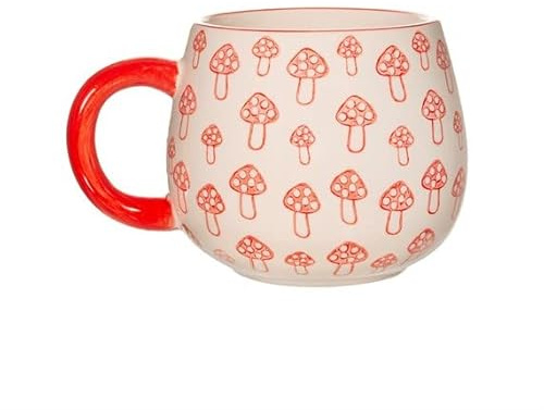 Sass & Belle Tasse à imprimé champignon