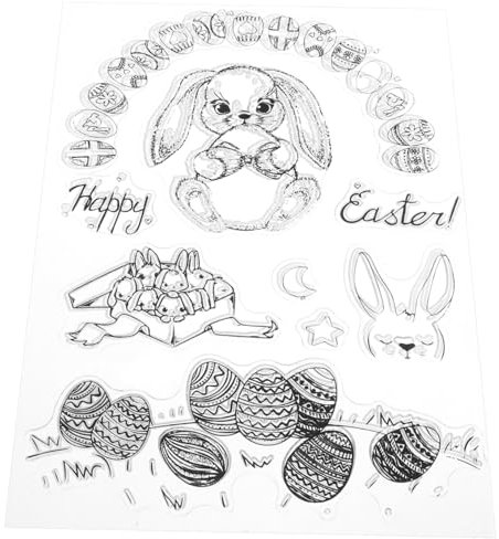 NUOBESTY 1 Blatt siegel Frühlingsstempel -Silikonstempel scrapbooking-stempel scrapbook stempel Zeitschriftenstempel basteln basteln stempel Briefmarke Sammelalbum sterben Lieferungen