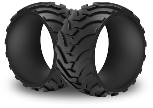 2 Stück Radschutz XL Traktionsverbesserung für Worx Landroid Frontrad robustes Profil Tuning für Radmodelle S300 M500 M700 L800 L1000 Radschutz XL für Worx Landroid Zubehör