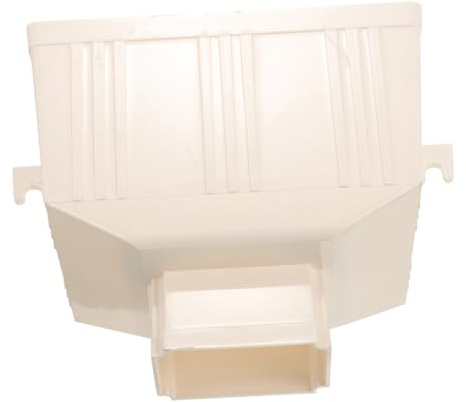 SOESFOUFU PVC Tubo Quadrato Drenaggio Acqua Piovana Grondaia Forniture Esterna Grondaia Filtro di drenaggio dell'acqua piovana